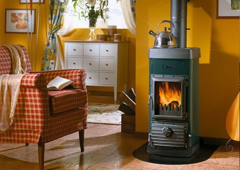 Italian wood burning stove